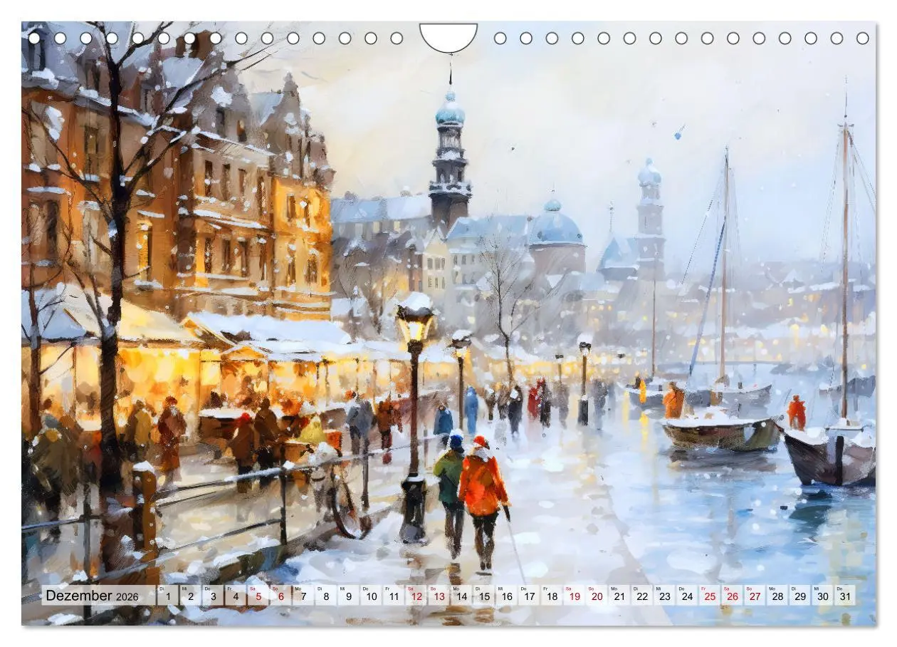 Bild: 9783457351840 | Hafenkante - Ein Leben mit und für den Hafen (Wandkalender 2026 DIN...