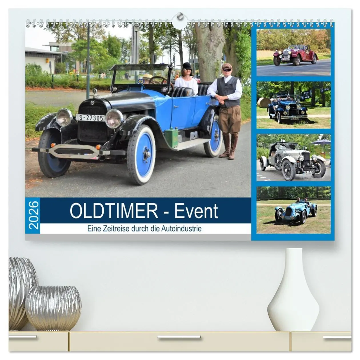 Cover: 9783457661840 | OLDTIMER-Event (hochwertiger Premium Wandkalender 2026 DIN A2...