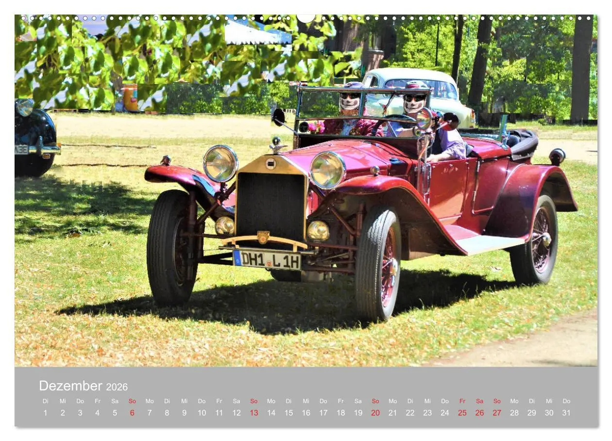 Bild: 9783457661840 | OLDTIMER-Event (hochwertiger Premium Wandkalender 2026 DIN A2...