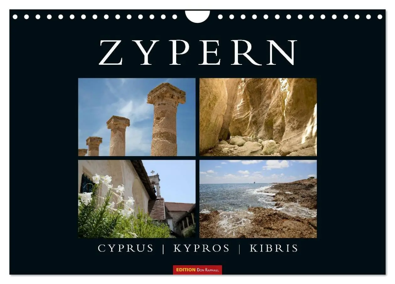 Cover: 9783516131840 | Zypern - Cyprus - Kypros (Wandkalender 2026 DIN A4 quer), CALVENDO...