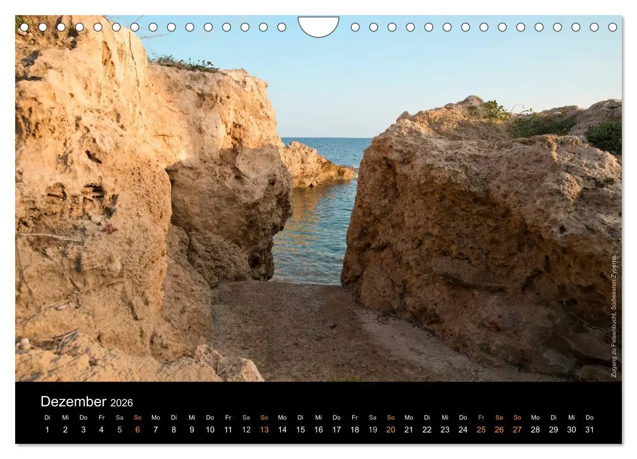 Bild: 9783516131840 | Zypern - Cyprus - Kypros (Wandkalender 2026 DIN A4 quer), CALVENDO...