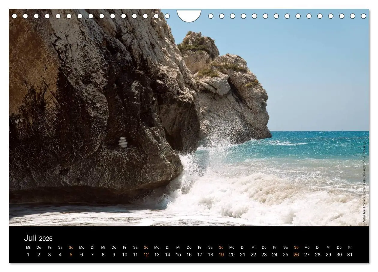 Bild: 9783516131840 | Zypern - Cyprus - Kypros (Wandkalender 2026 DIN A4 quer), CALVENDO...