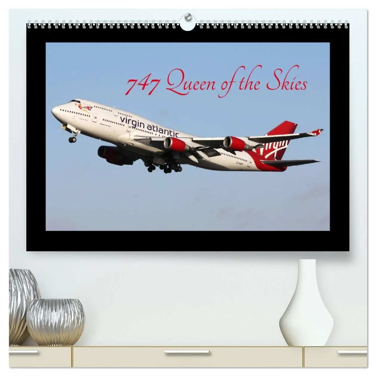Cover: 9783569771840 | 747 Queen of the Skies (High Quality Premium Wall Calendar 2027 DIN...