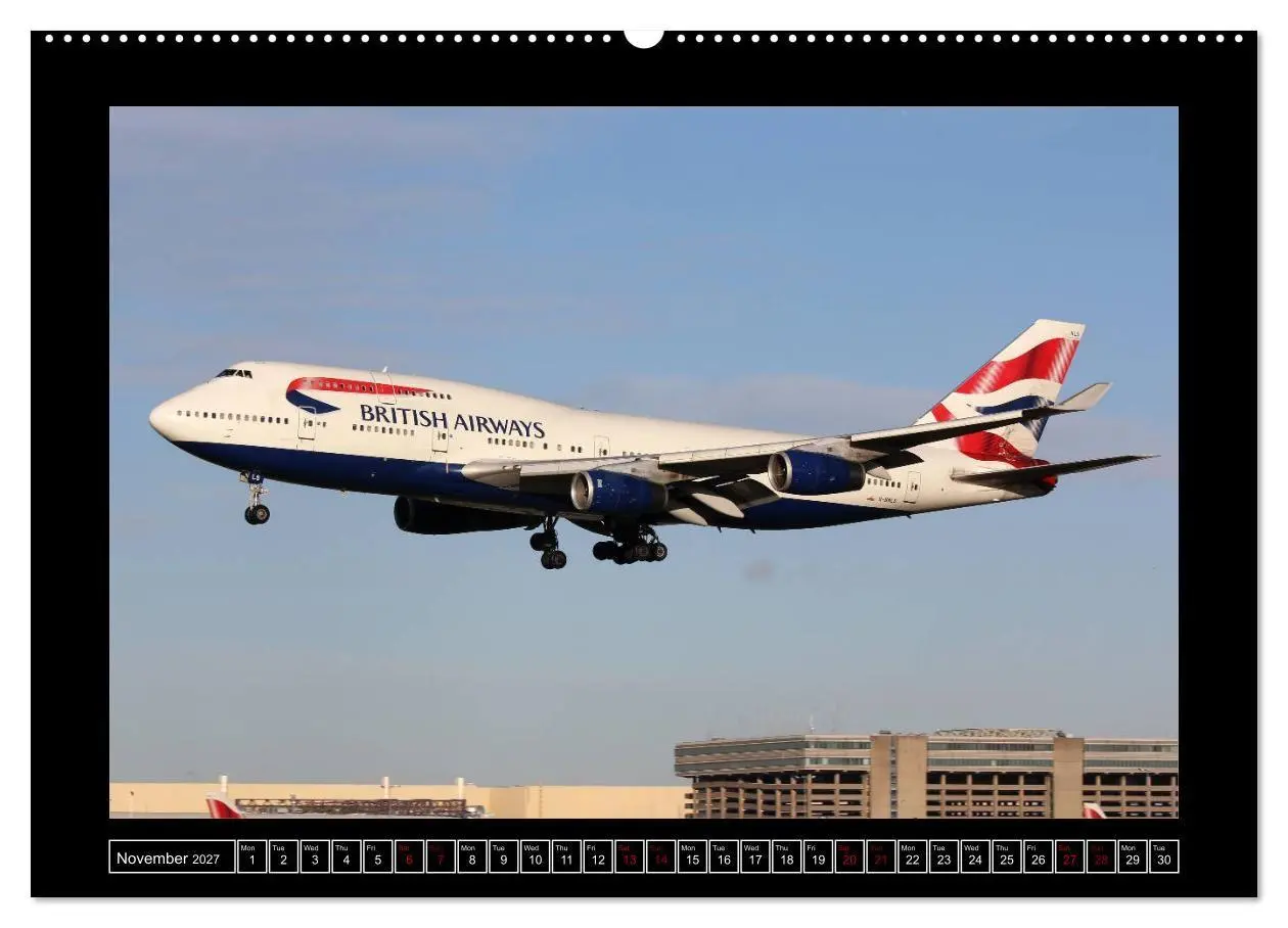 Bild: 9783569771840 | 747 Queen of the Skies (High Quality Premium Wall Calendar 2027 DIN...