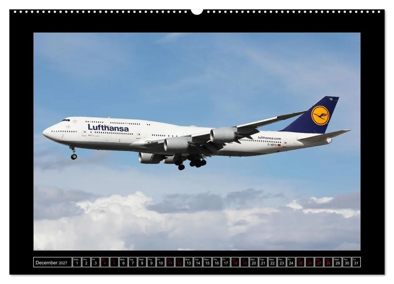 Bild: 9783569771840 | 747 Queen of the Skies (High Quality Premium Wall Calendar 2027 DIN...
