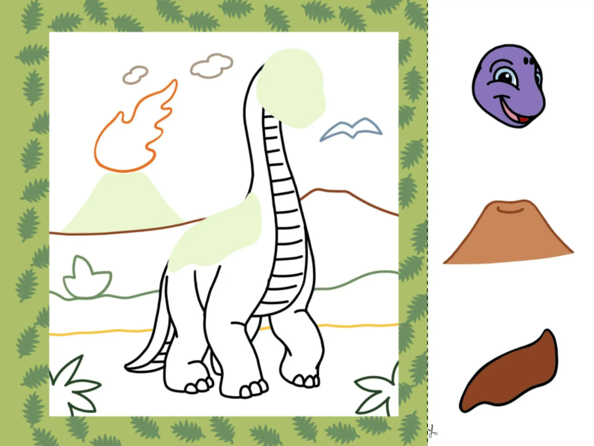 Bild: 9783649651840 | Mein erstes Dinosaurier-Bastelbuch | Schneiden, kleben, malen | Böhm