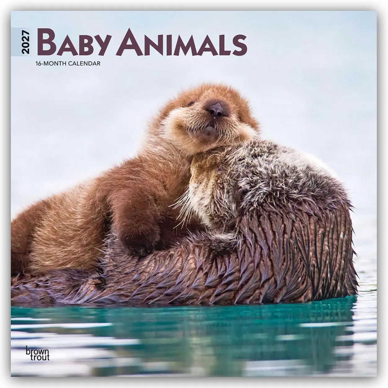 Cover: 9798330711840 | Baby Animals - Tierbabys - Tierkinder 2027 - 16-Monatskalender | 28 S.