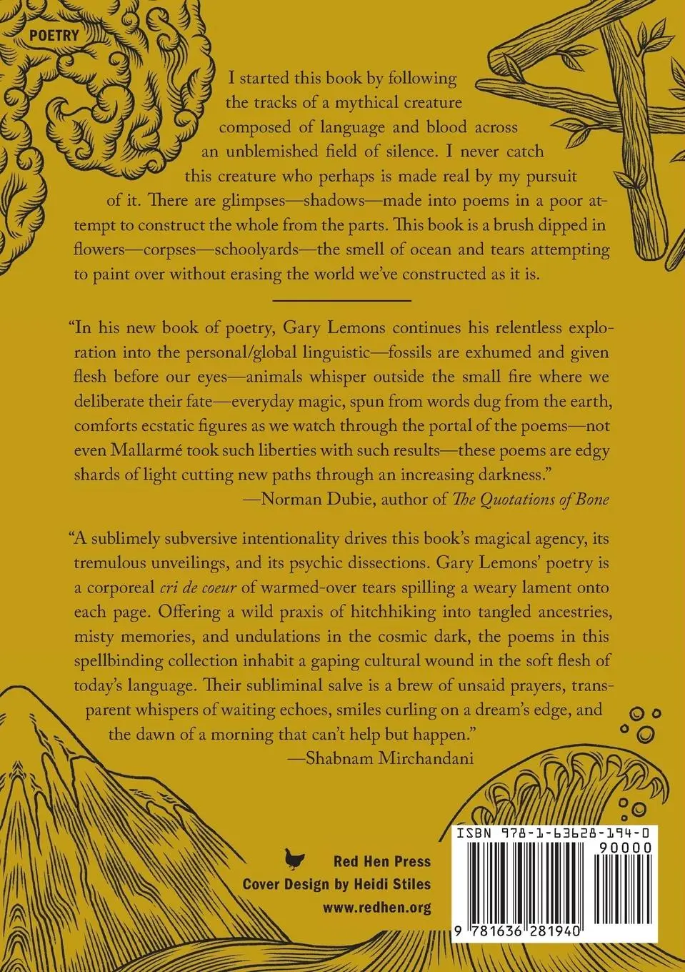 Rückseite: 9781636281940 | Book of Spells | Poems | Gary Lemons | Taschenbuch | Englisch | 2025