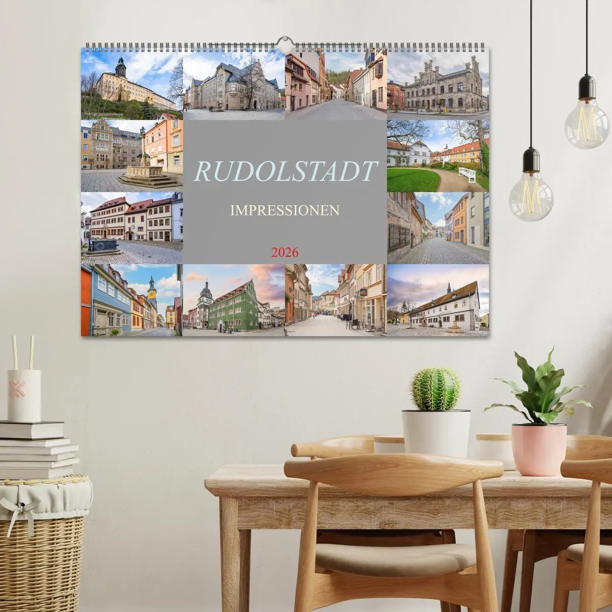 Bild: 9783457411940 | Rudolstadt Impressionen (Wandkalender 2026 DIN A2 quer), CALVENDO...
