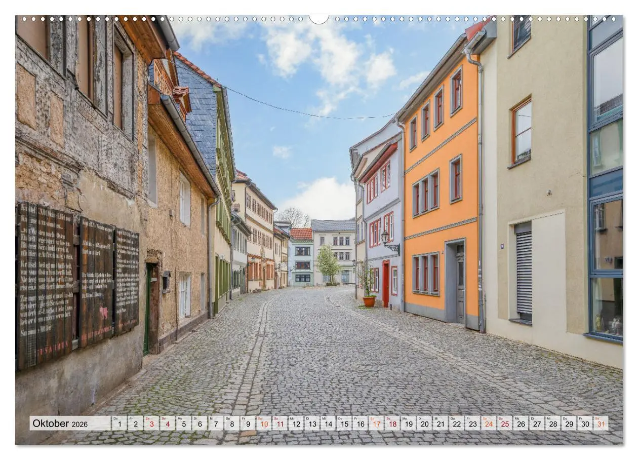 Bild: 9783457411940 | Rudolstadt Impressionen (Wandkalender 2026 DIN A2 quer), CALVENDO...