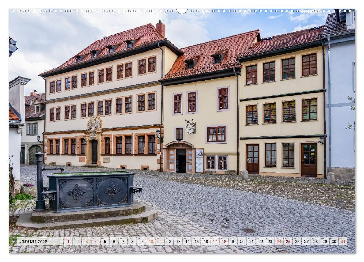 Bild: 9783457411940 | Rudolstadt Impressionen (Wandkalender 2026 DIN A2 quer), CALVENDO...