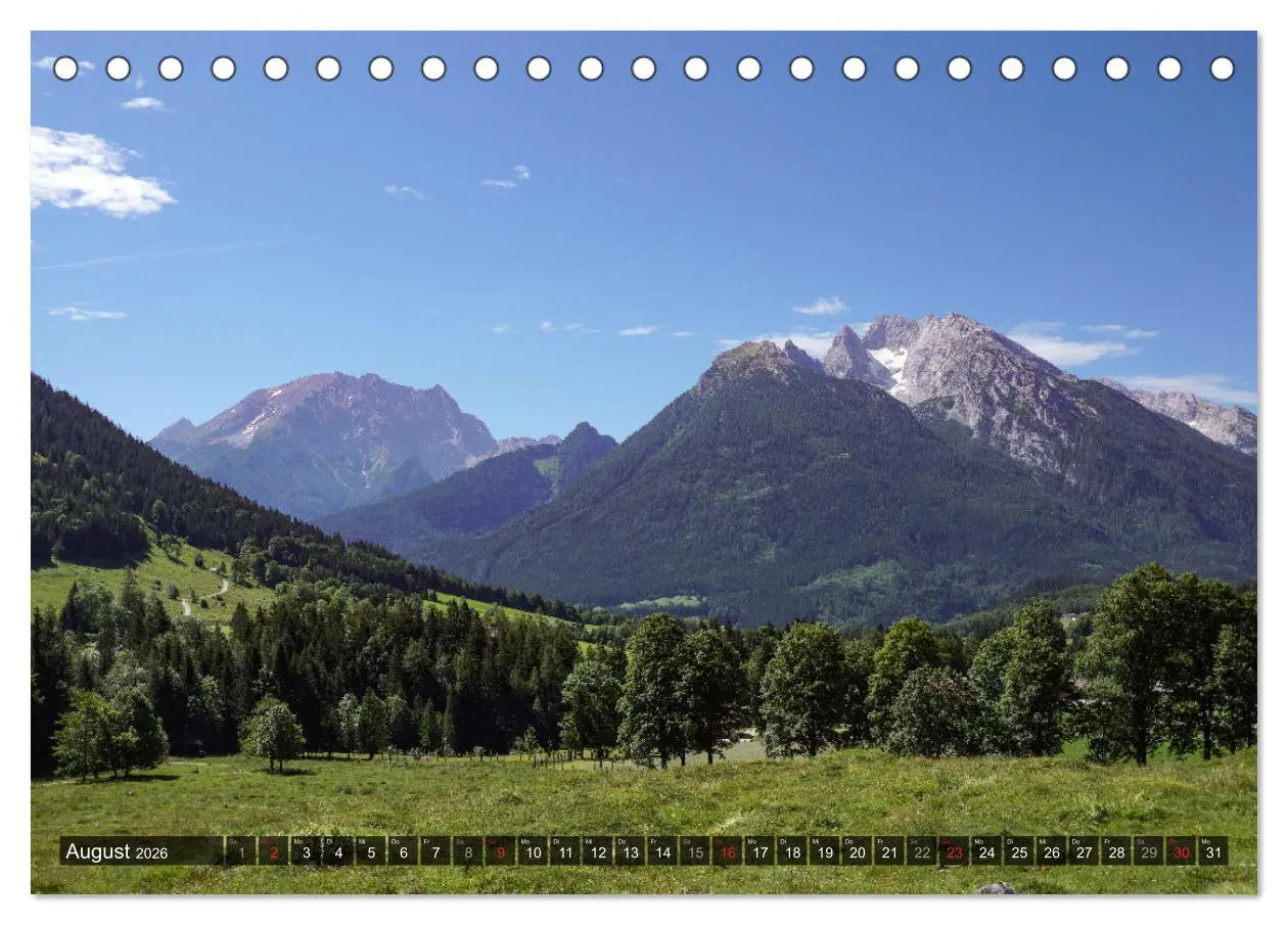 Bild: 9783457581940 | Berchtesgadener Land - Traumhaft schön (Tischkalender 2026 DIN A5...