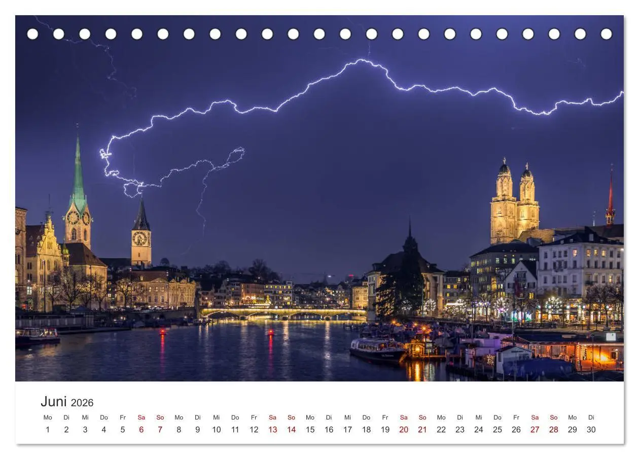 Bild: 9783457721940 | Schweiz - Die schönsten Städte (Tischkalender 2026 DIN A5 quer),...