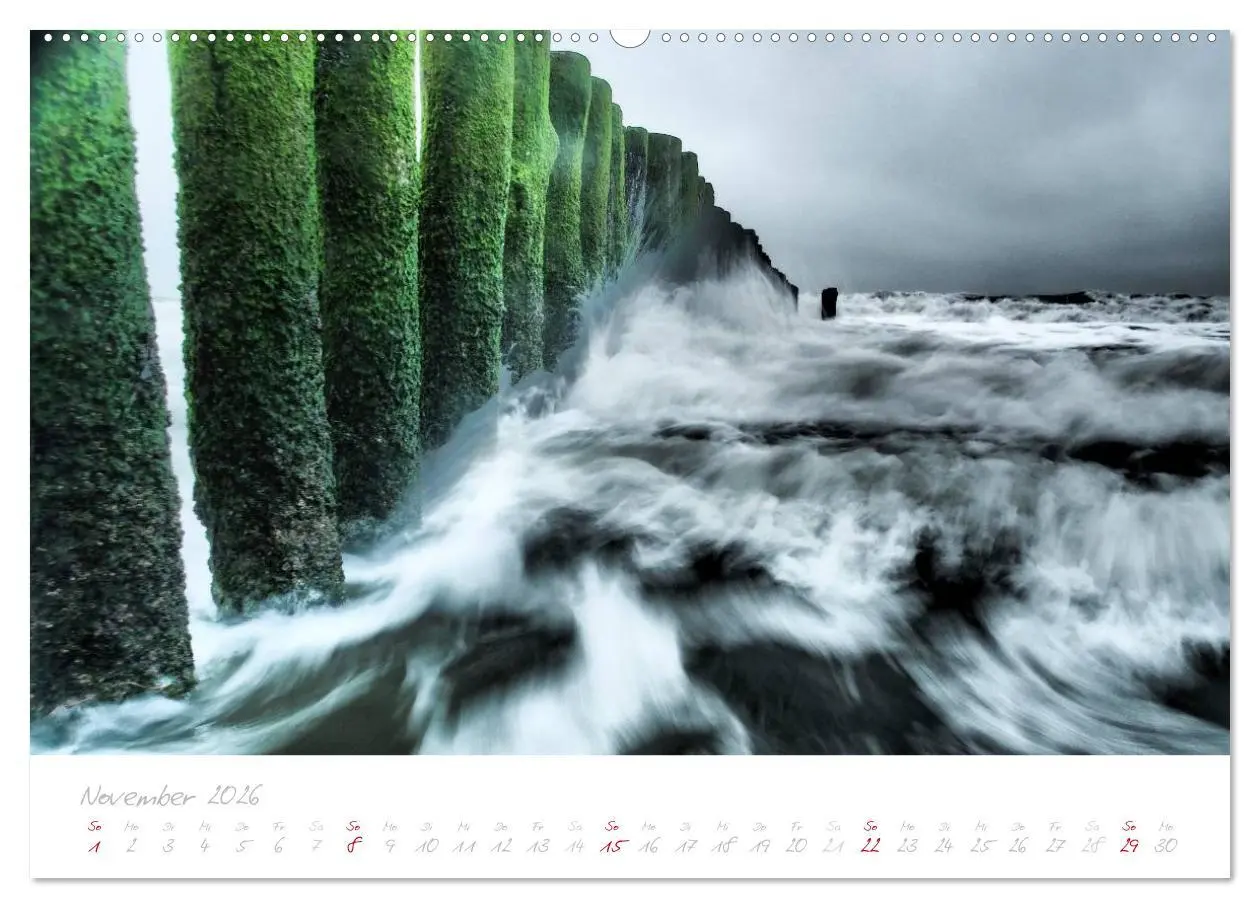 Bild: 9783516121940 | Zeeland (Wandkalender 2026 DIN A2 quer), CALVENDO Monatskalender