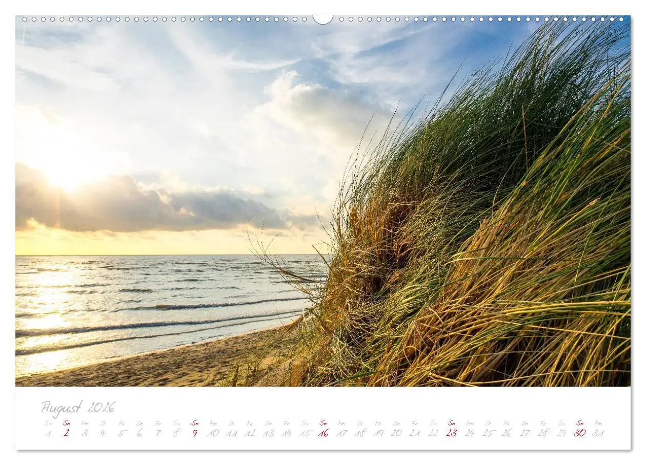 Bild: 9783516121940 | Zeeland (Wandkalender 2026 DIN A2 quer), CALVENDO Monatskalender