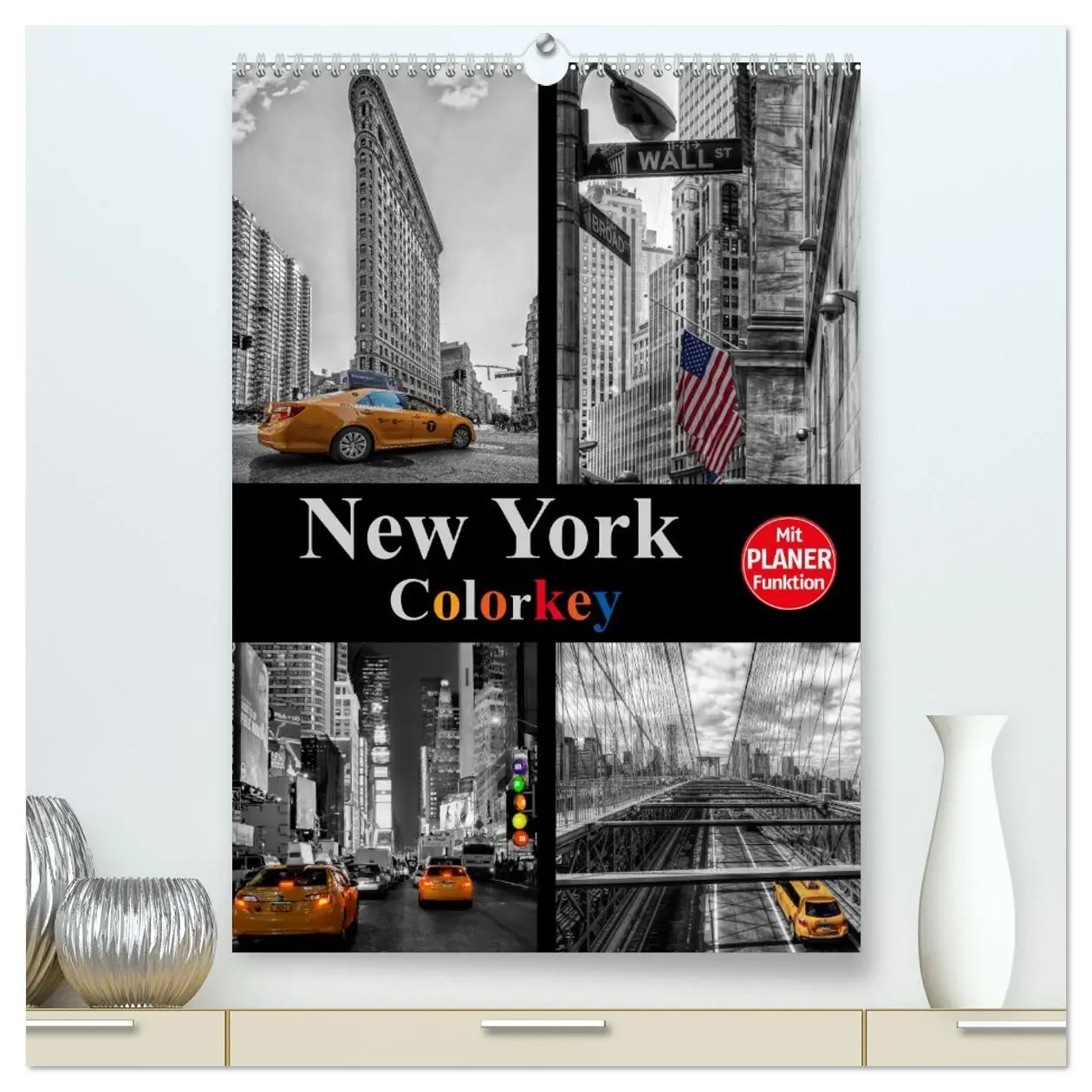 Cover: 9783516431940 | New York Colorkey (hochwertiger Premium Wandkalender 2026 DIN A2...