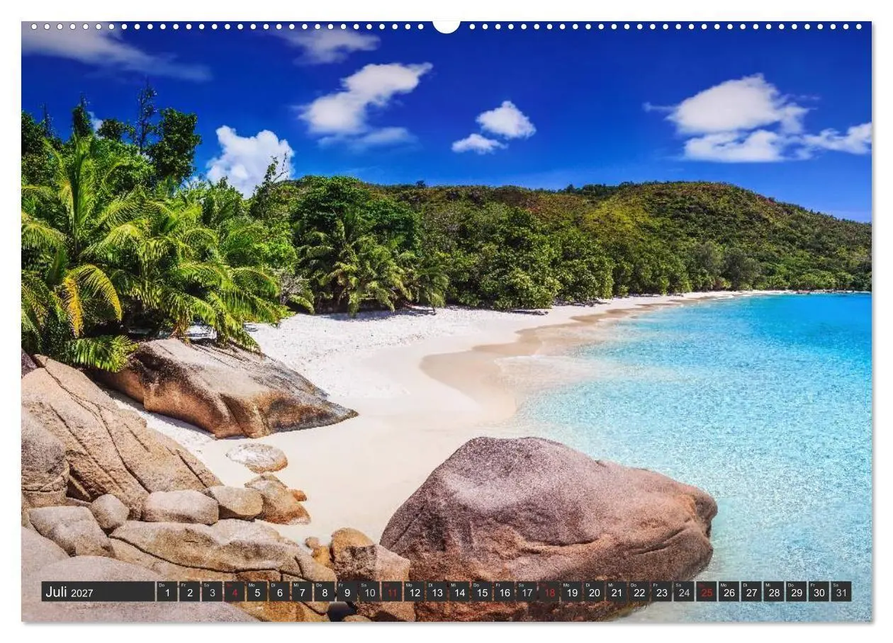 Bild: 9783569831940 | Seychellen - Traumstrände im Paradies (Wandkalender 2027 DIN A2...