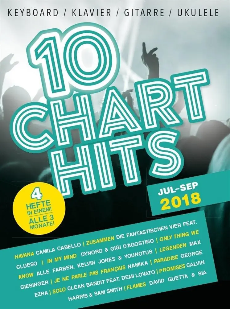 10 Charthits | Juli bis September 2018