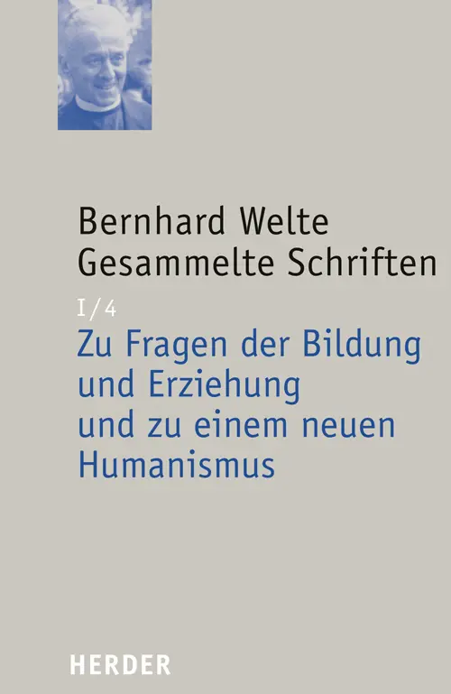Cover: 9783451292040 | Bernhard Welte Gesammelte Schriften | Bernhard Welte | Buch | 240 S.
