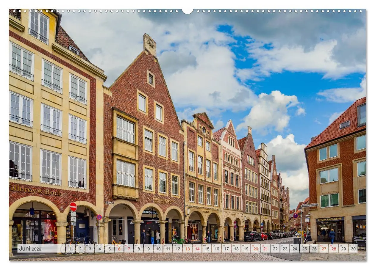 Bild: 9783457782040 | Münster Impressionen (Wandkalender 2026 DIN A2 quer), CALVENDO...