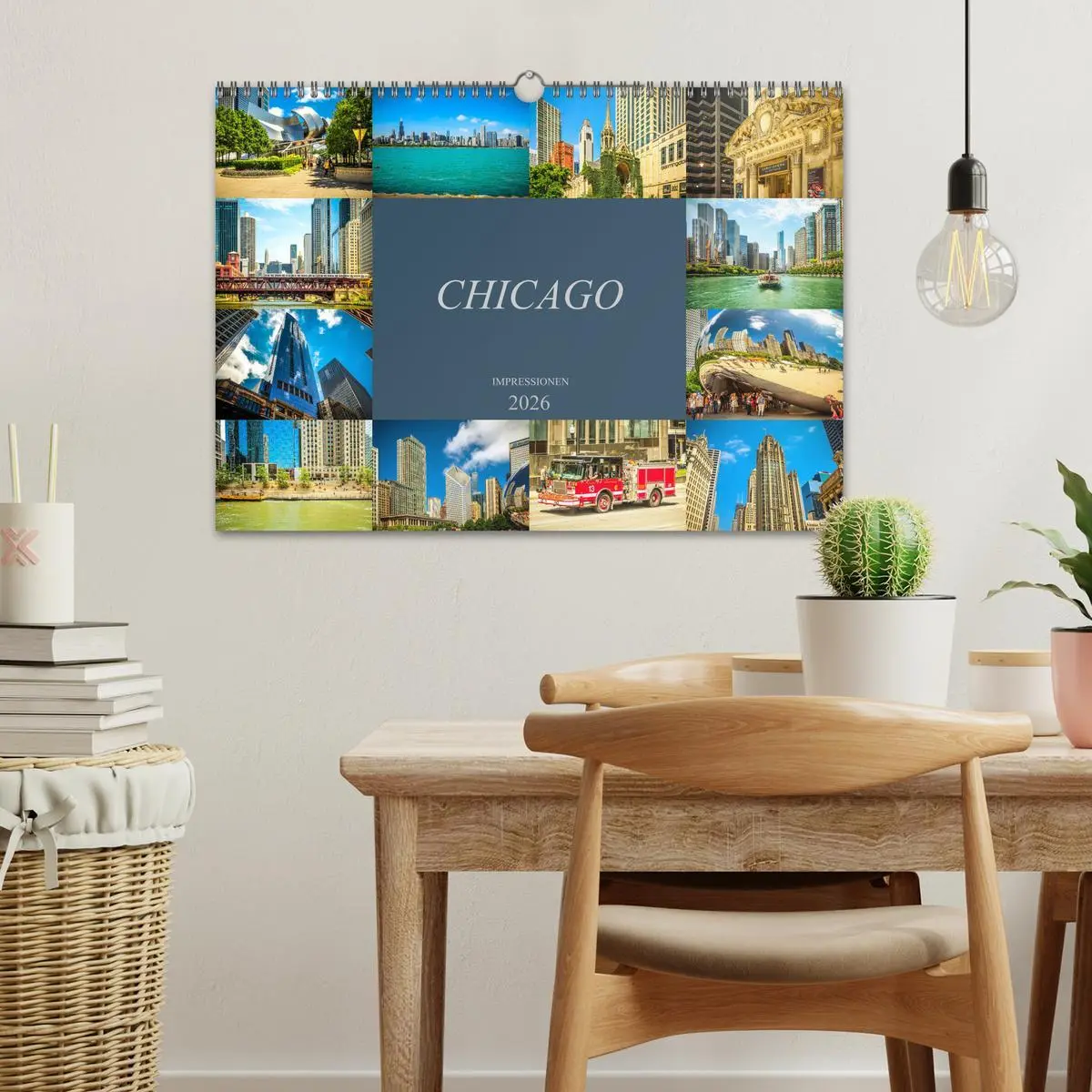 Bild: 9783457852040 | Chicago Impressionen (Wandkalender 2026 DIN A3 quer), CALVENDO...