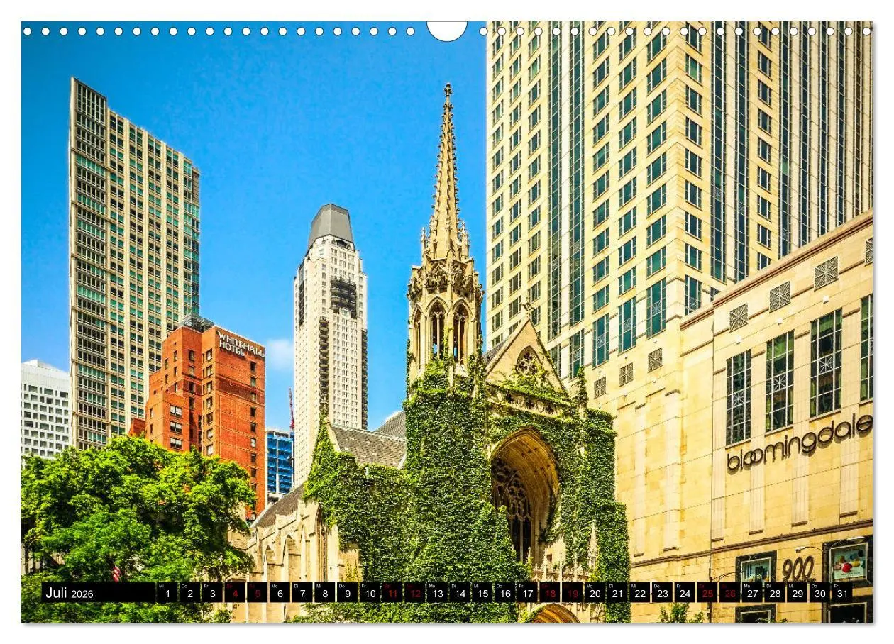 Bild: 9783457852040 | Chicago Impressionen (Wandkalender 2026 DIN A3 quer), CALVENDO...