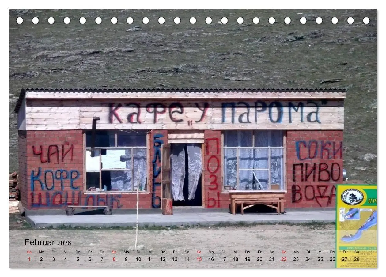 Bild: 9783516182040 | Olchon - Insel im Baikalsee (Tischkalender 2026 DIN A5 quer),...