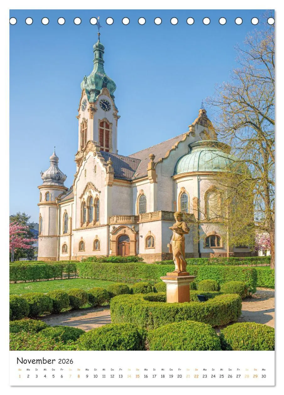 Bild: 9783516252040 | Rennstadt Hockenheim (Tischkalender 2026 DIN A5 hoch), CALVENDO...