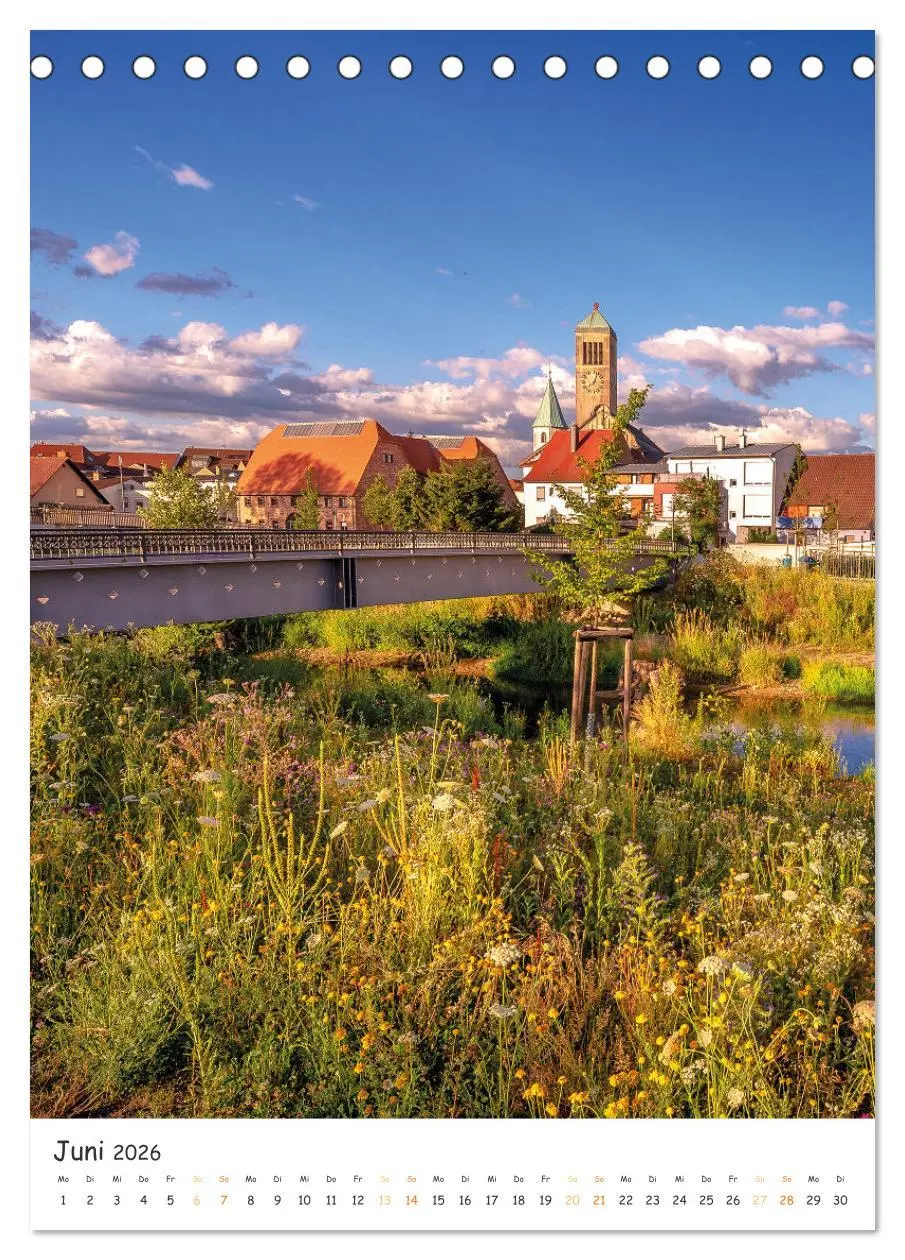 Bild: 9783516252040 | Rennstadt Hockenheim (Tischkalender 2026 DIN A5 hoch), CALVENDO...