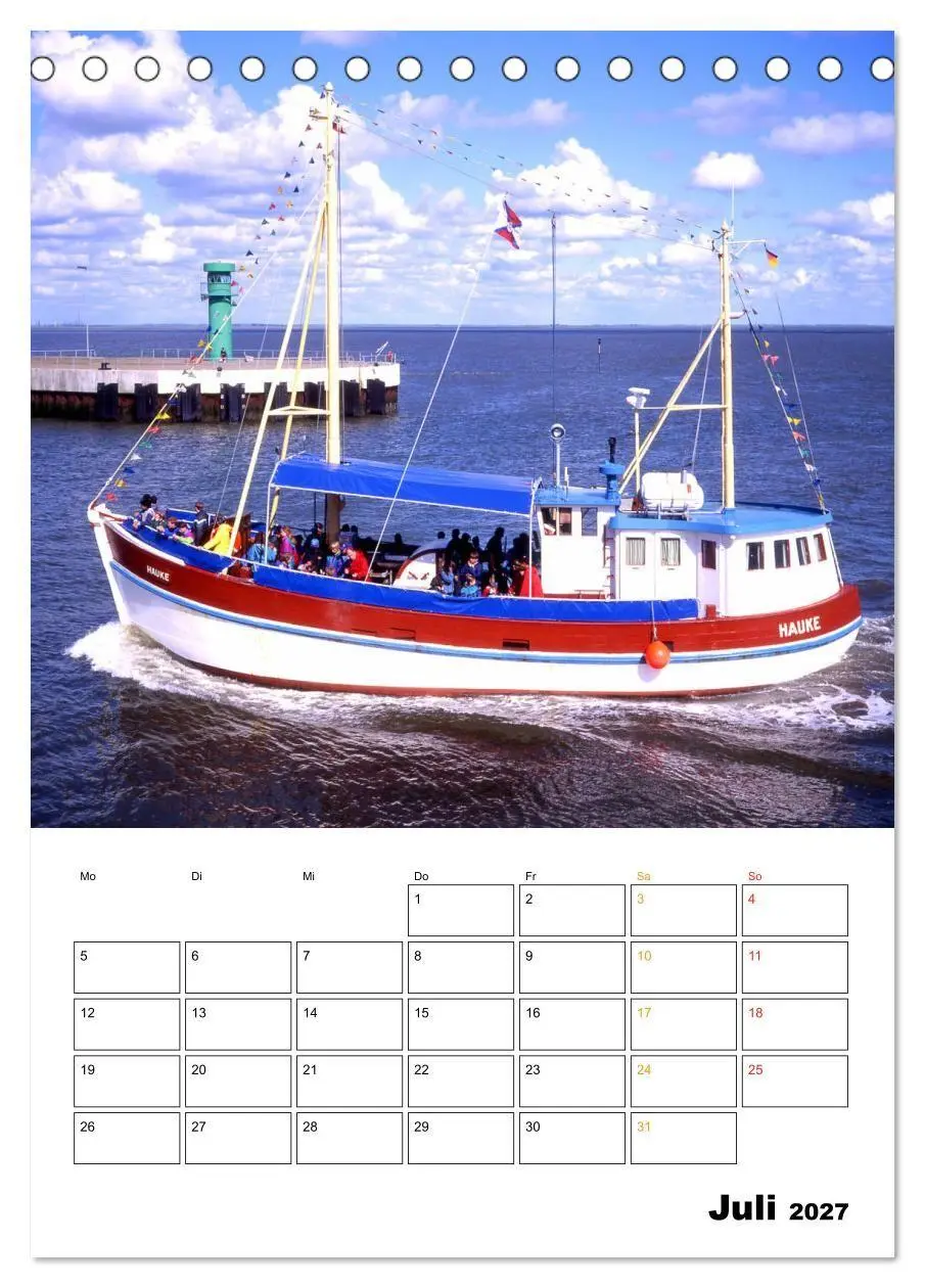 Bild: 9783569722040 | Vielseitiges Büsum (Tischkalender 2027 DIN A5 hoch), CALVENDO...