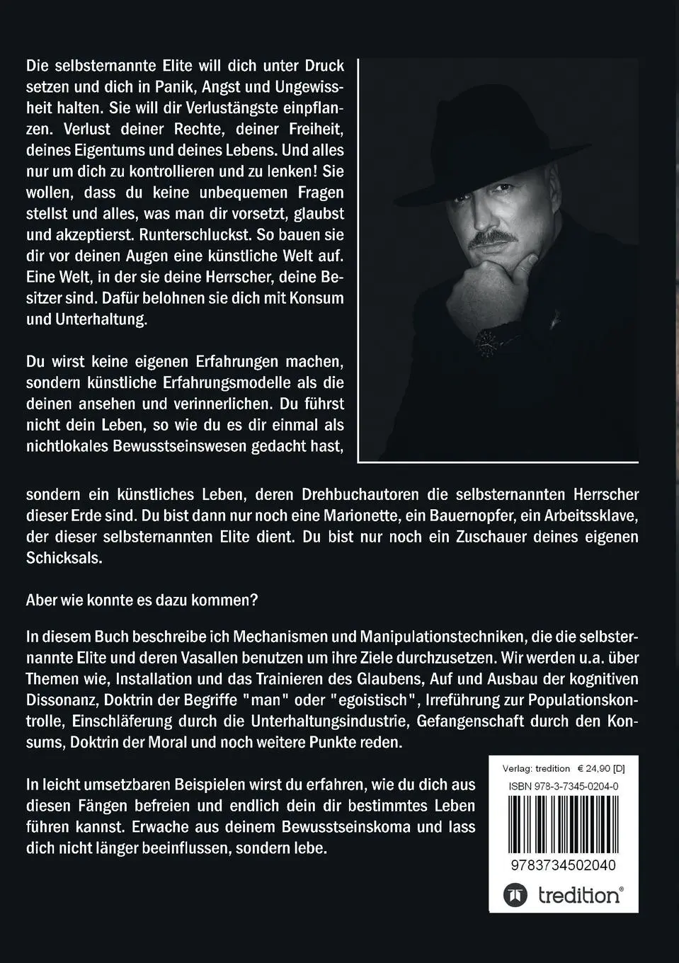 Rückseite: 9783734502040 | Bewusstseinskoma | Lass dich nicht länger beeinflussen und lebe | Buch