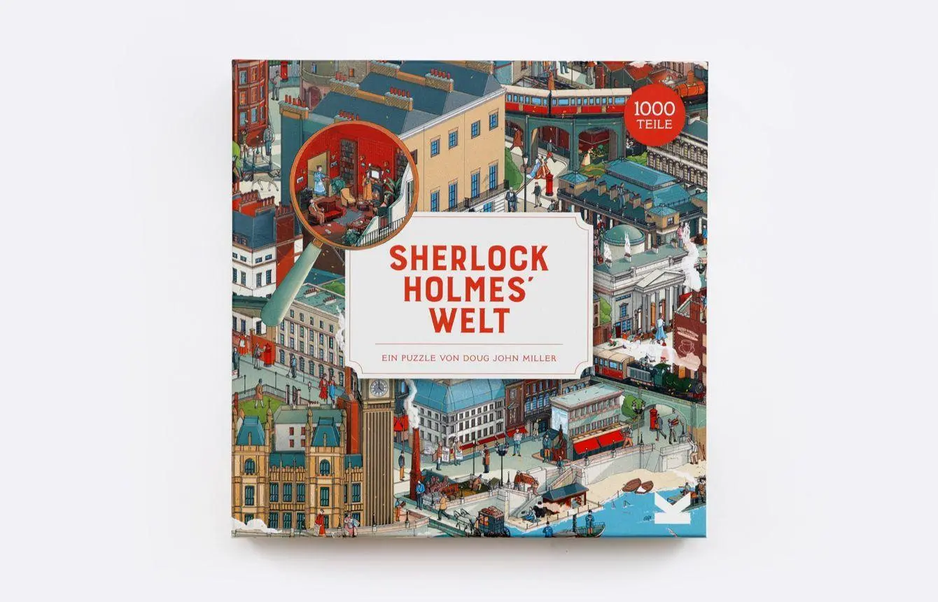 Bild: 9783962442040 | Sherlock Holmes` Welt | Ein 1000-Teile-Puzzle | Nicholas Utechin
