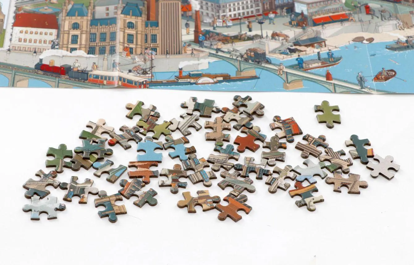 Bild: 9783962442040 | Sherlock Holmes` Welt | Ein 1000-Teile-Puzzle | Nicholas Utechin