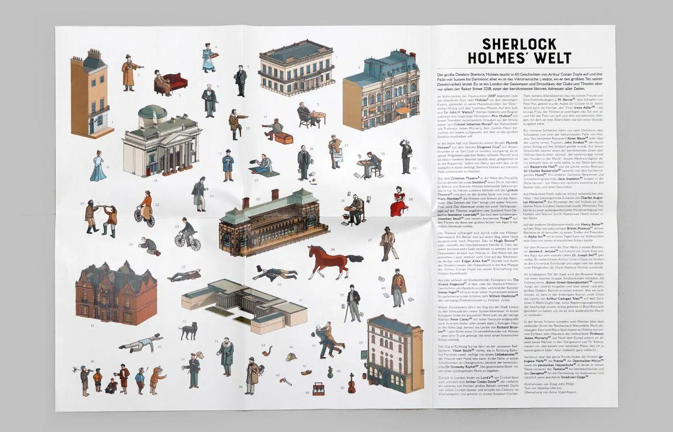 Bild: 9783962442040 | Sherlock Holmes` Welt | Ein Puzzle | Nicholas Utechin | Spiel | 2021