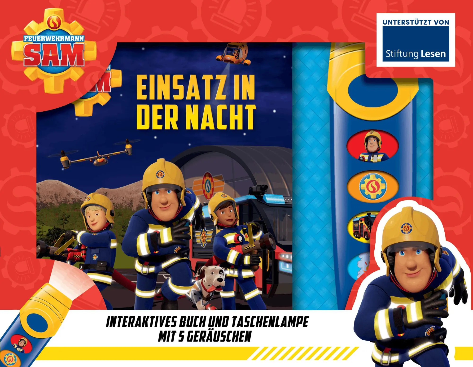 Cover: 9798384602040 | Feuerwehrmann Sam - Einsatz in der Nacht - Pappbilderbuch mit...