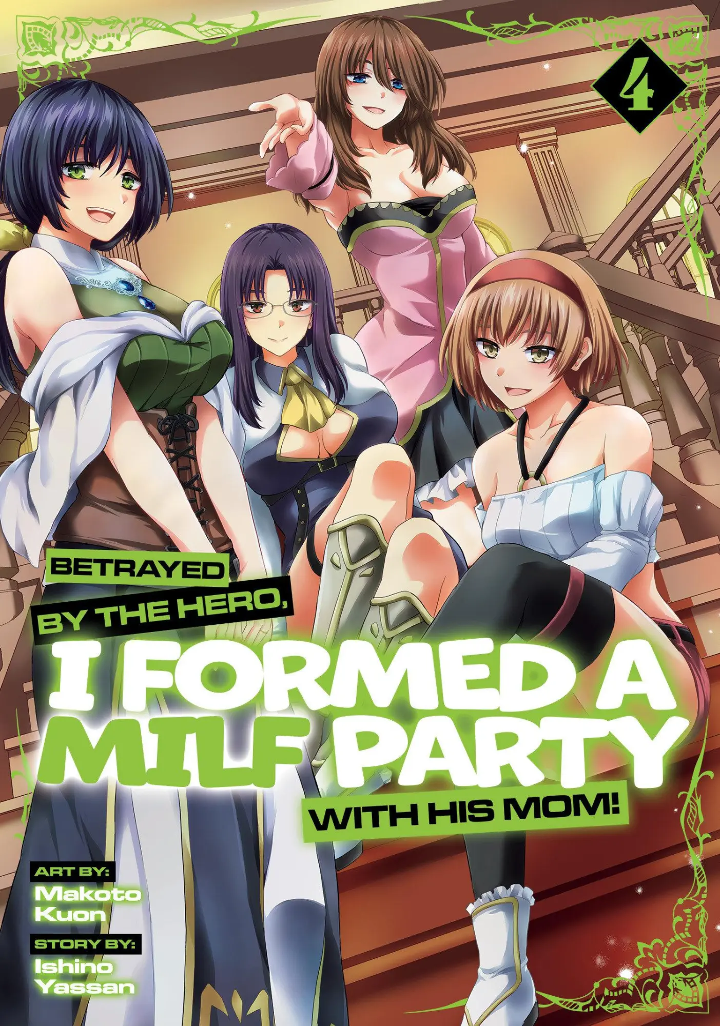 Cover: 9798895612040 | Betrayed by the Hero, I Formed a MILF Party with His Mom! (Manga)...