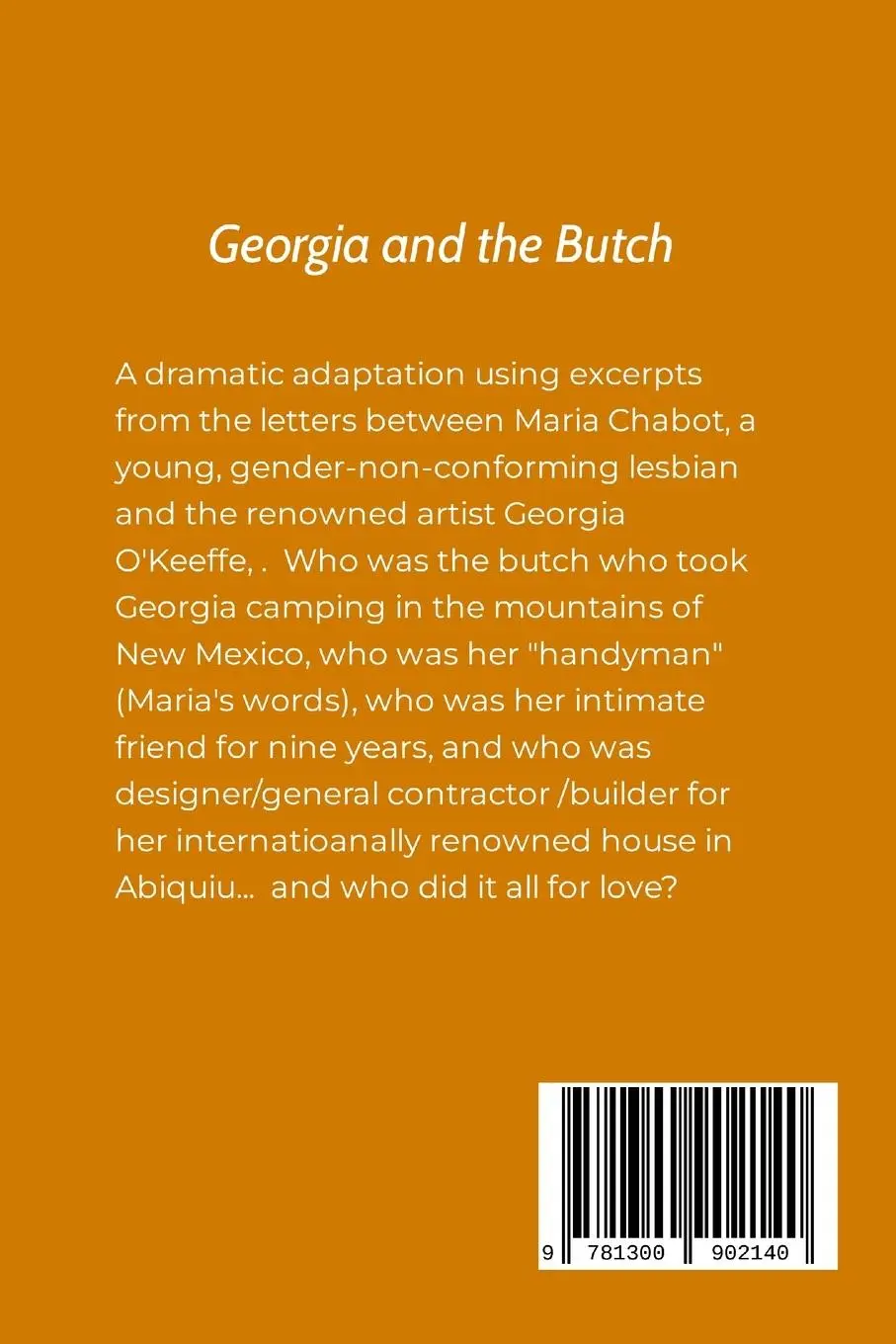 Rückseite: 9781300902140 | Georgia and the Butch | Taschenbuch | Englisch | 2024 | Lulu.com