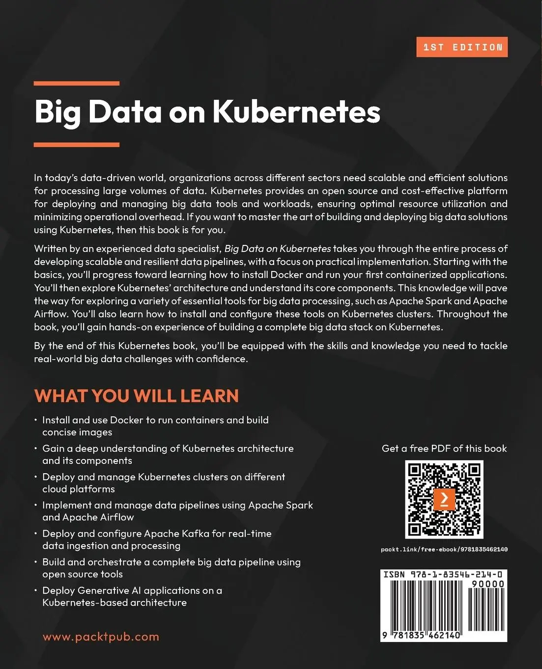 Rückseite: 9781835462140 | Big Data on Kubernetes | Neylson Crepalde | Taschenbuch | Englisch
