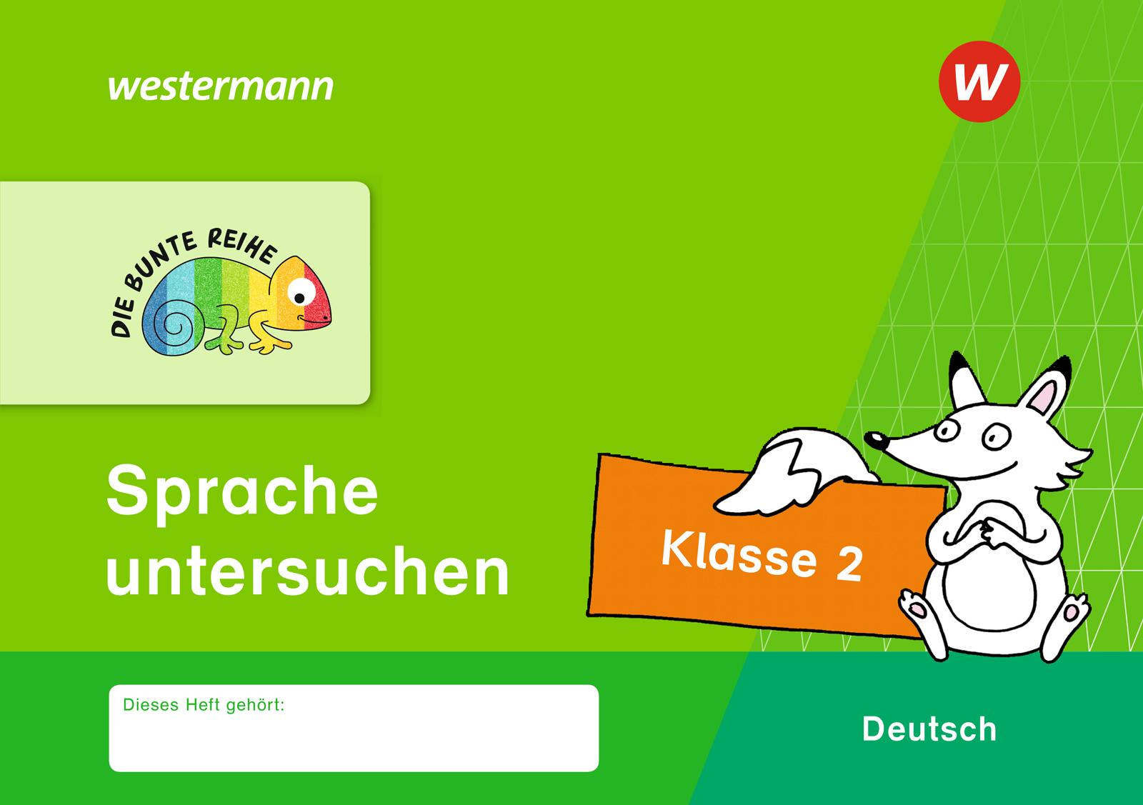 Cover: 9783141172140 | DIE BUNTE REIHE - Deutsch. Klasse 2. Sprache untersuchen | Höper