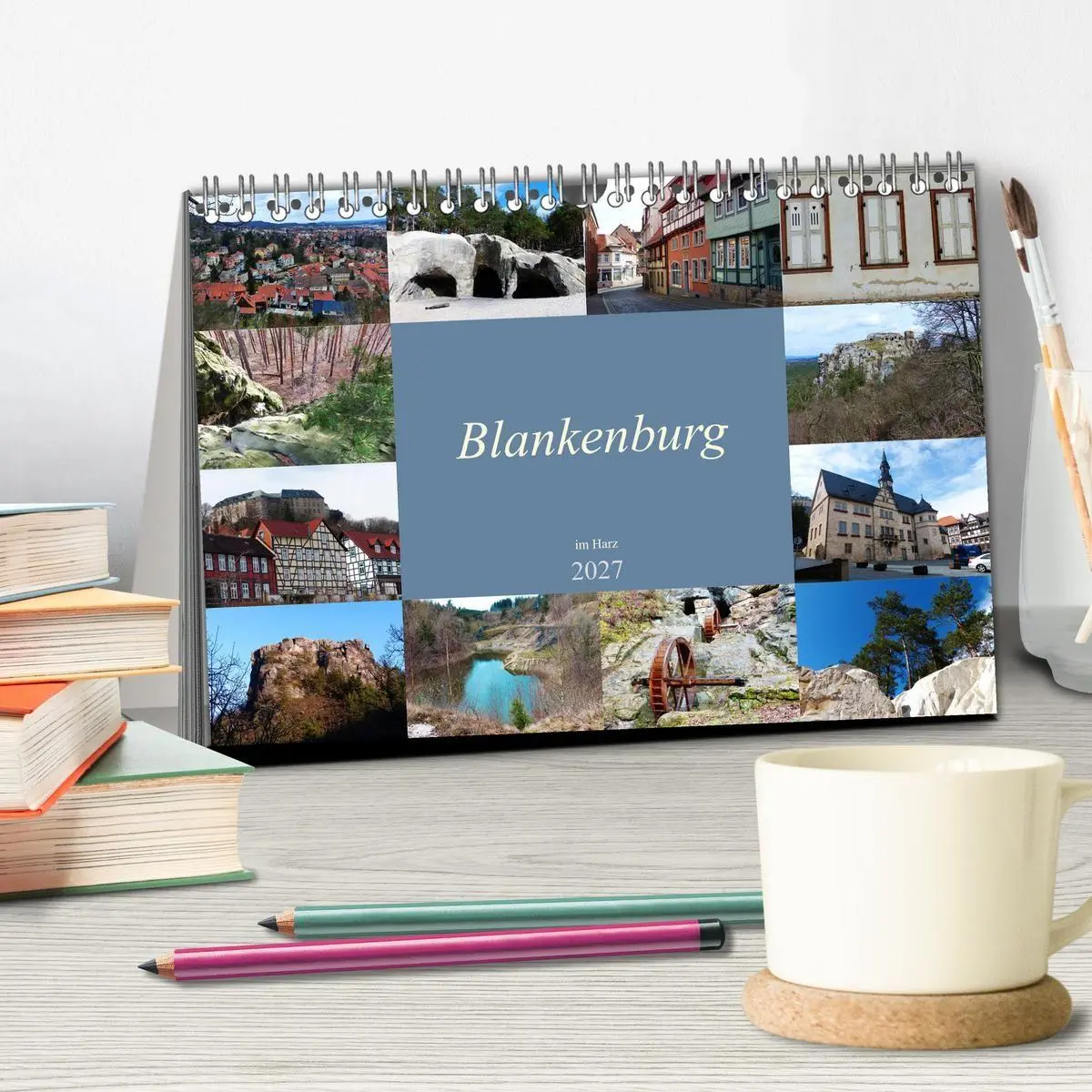 Bild: 9783569882140 | Blankenburg im Harz (Tischkalender 2027 DIN A5 quer), CALVENDO...