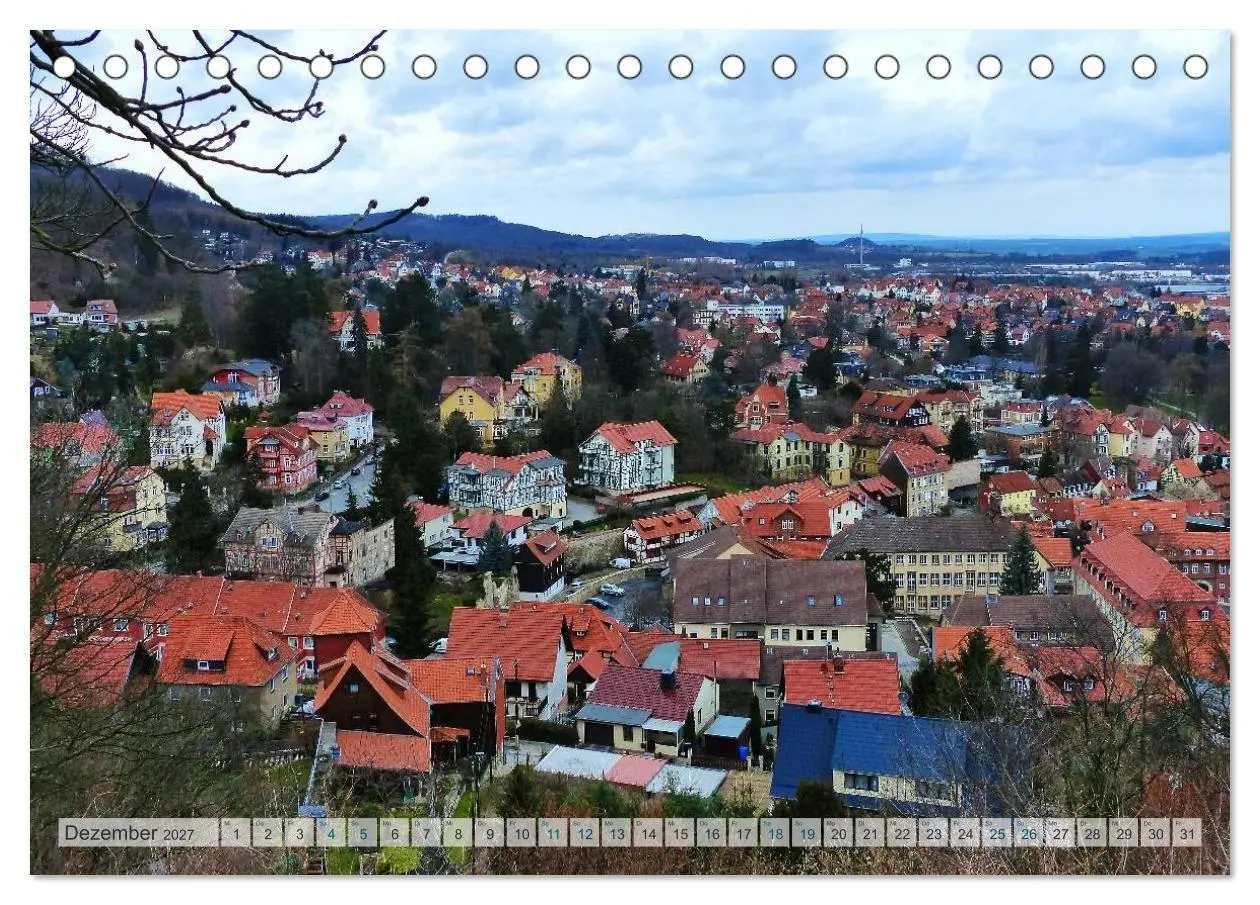 Bild: 9783569882140 | Blankenburg im Harz (Tischkalender 2027 DIN A5 quer), CALVENDO...