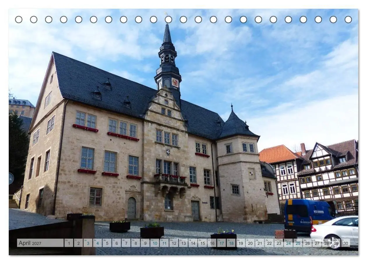 Bild: 9783569882140 | Blankenburg im Harz (Tischkalender 2027 DIN A5 quer), CALVENDO...