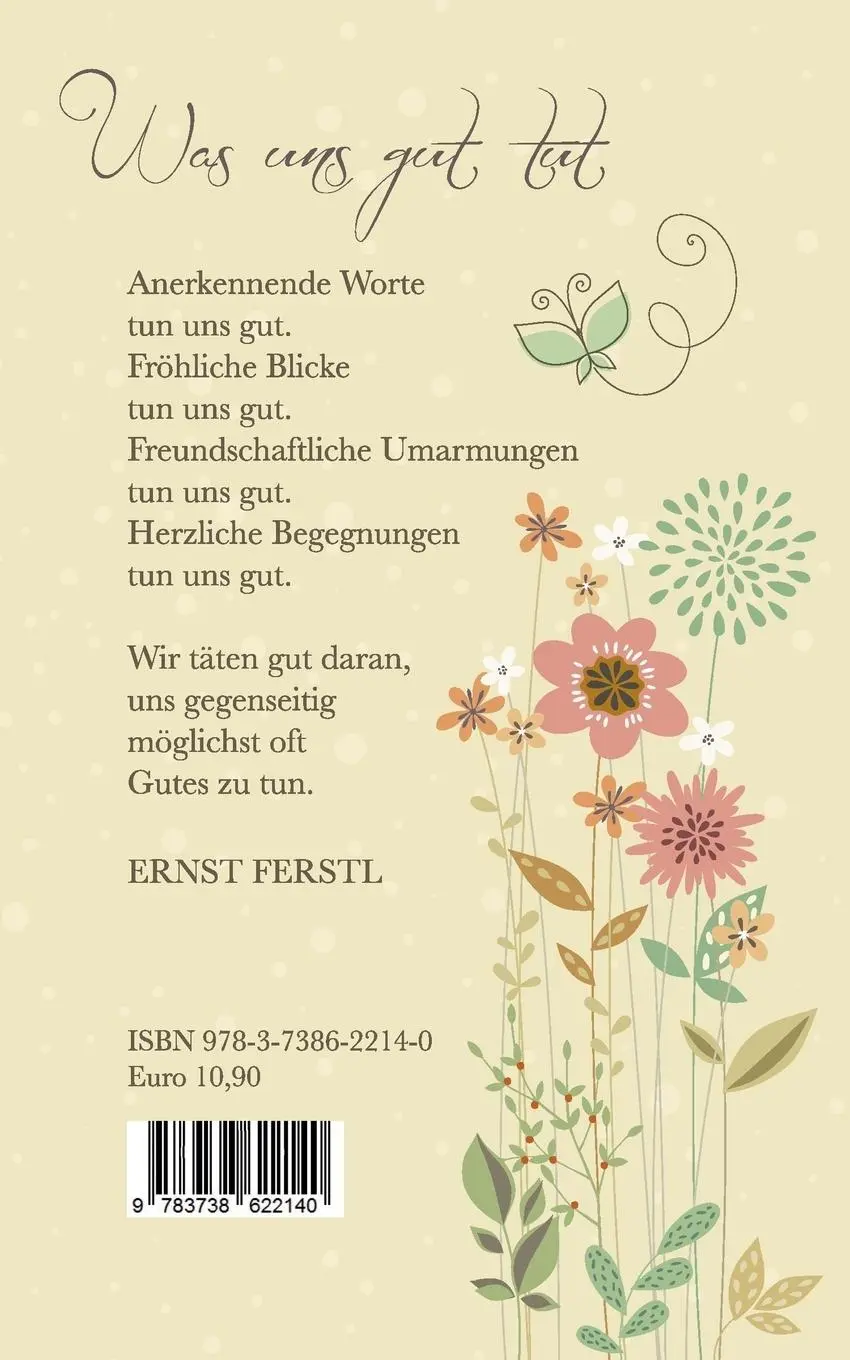 Rückseite: 9783738622140 | Herznah | Gedichte | Ernst Ferstl | Taschenbuch | 112 S. | Deutsch