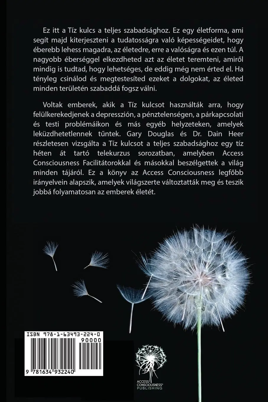 Rückseite: 9781634932240 | Tíz kulcs a teljes szabadsághoz - The Ten Keys Hungarian | Taschenbuch