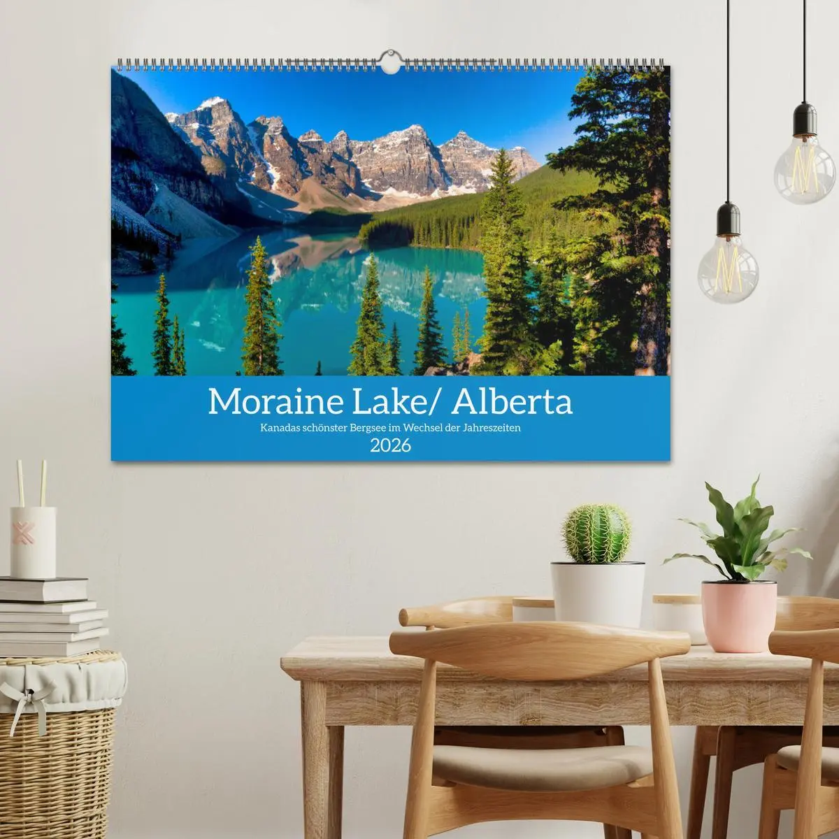 Bild: 9783457522240 | Moraine Lake, Alberta/ Kanada (Wandkalender 2026 DIN A2 quer),...
