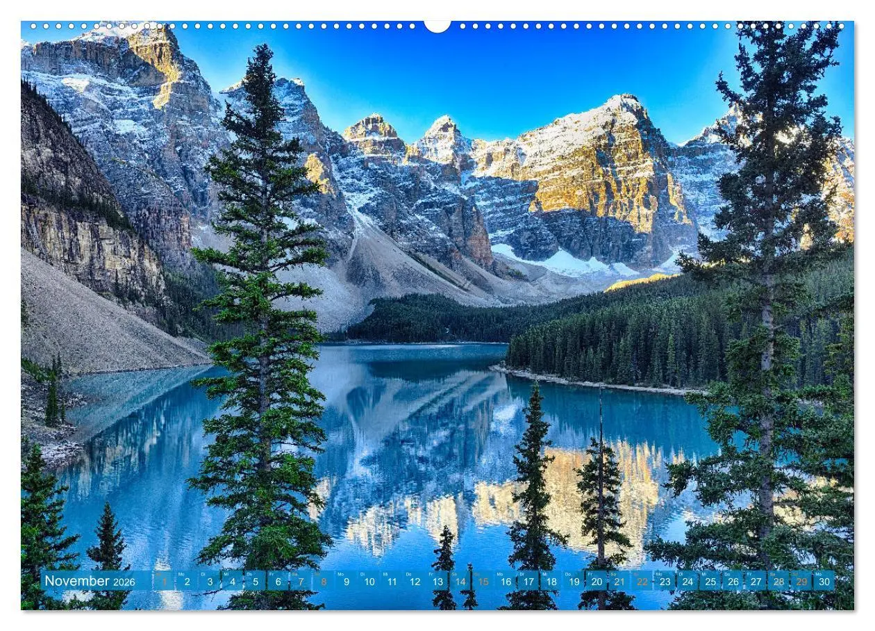 Bild: 9783457522240 | Moraine Lake, Alberta/ Kanada (Wandkalender 2026 DIN A2 quer),...
