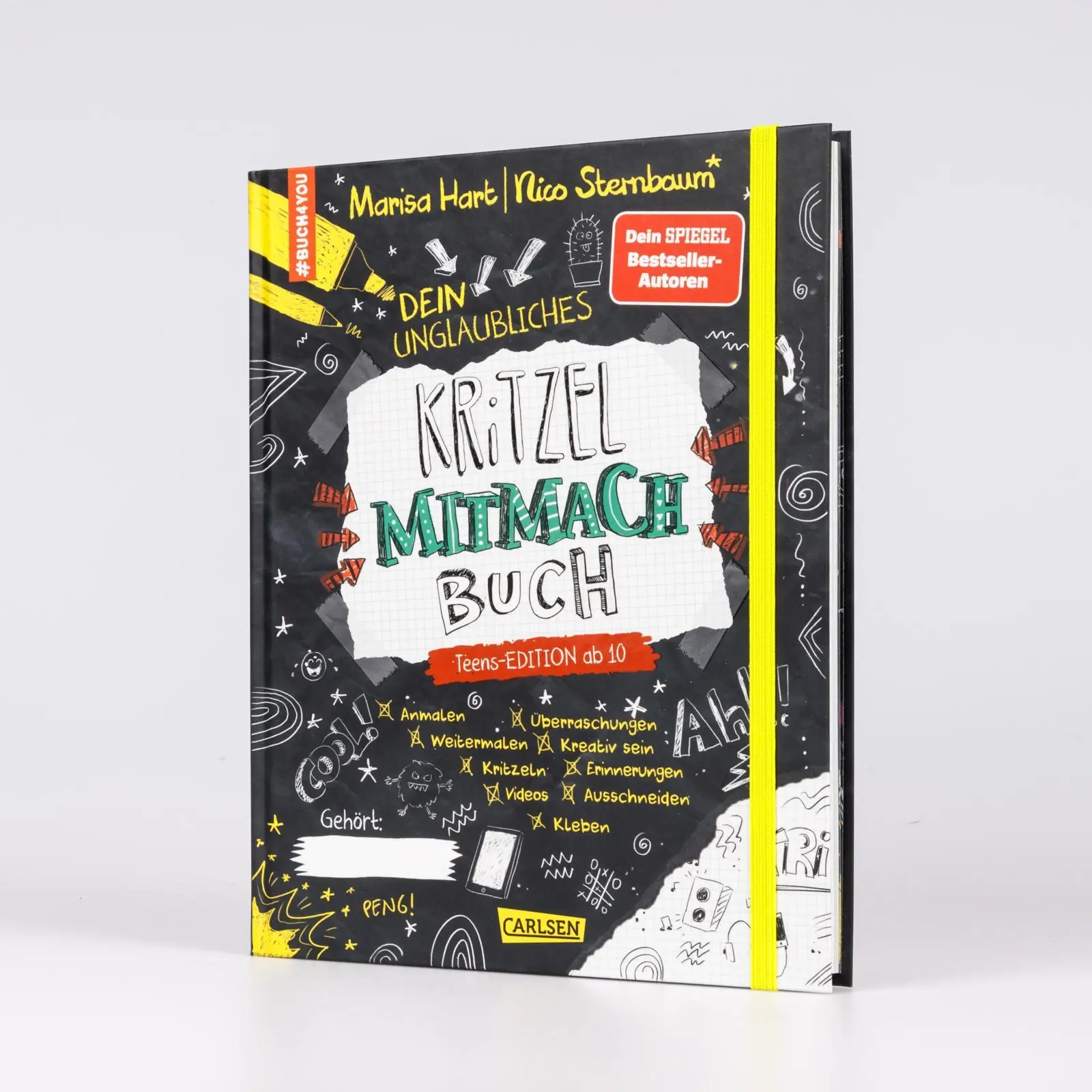 Bild: 9783551192240 | #buch4you: Dein unglaubliches Kritzel-Mitmach-Buch | Hart (u. a.)