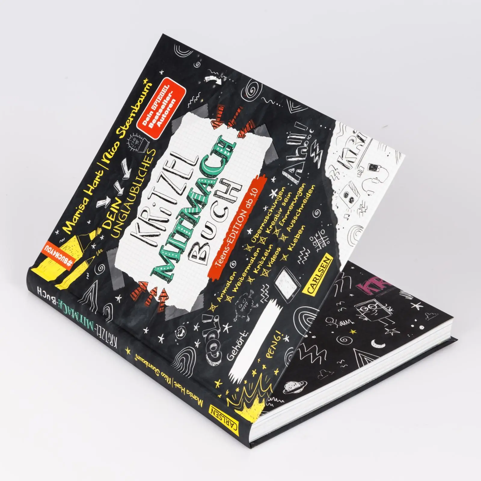 Bild: 9783551192240 | #buch4you: Dein unglaubliches Kritzel-Mitmach-Buch | Hart (u. a.)