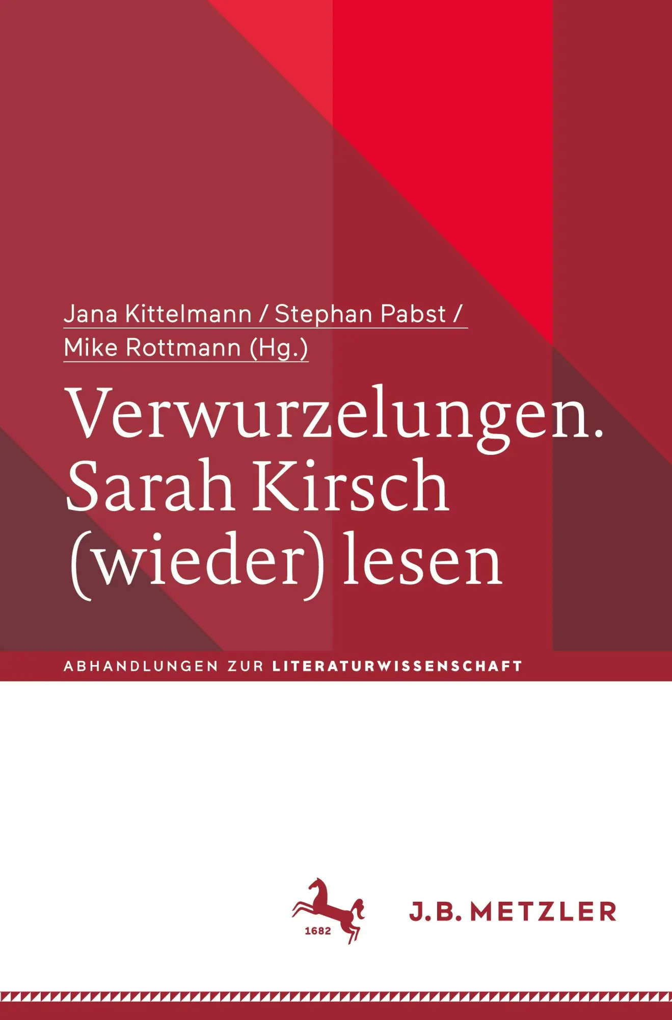 Cover: 9783662692240 | Verwurzelungen. Sarah Kirsch (wieder) lesen | Jana Kittelmann (u. a.)