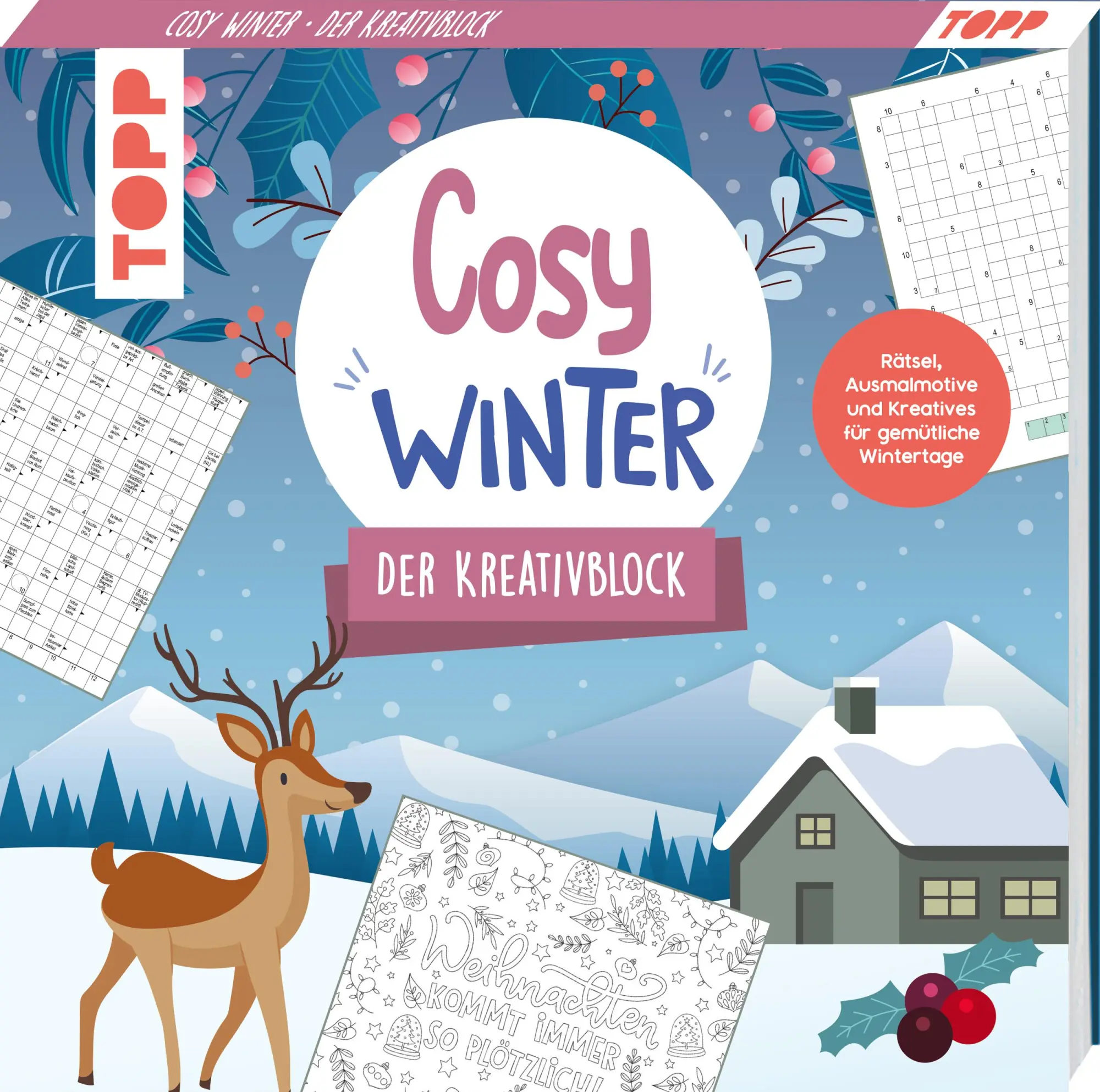 Cover: 9783735882240 | Cosy Winter. Der Kreativblock | Frechverlag | Taschenbuch | 160 S.